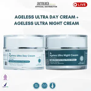 [LIVE] Amura Day & Night Cream - Anti Penuaan | UV Protection, Mencerahkan & Melembapkan