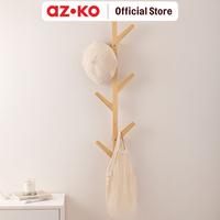 Gambar AZKO Stora Gantungan Dinding Vertical Dengan 6 Tangkai Kayu - Cokelat Wall Hook Hanger Dinding Wall Organizer Gantungan Pintu dari AZKO ID Kota Administrasi Jakarta Pusat 1 Tokopedia