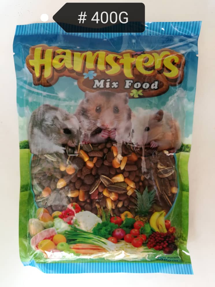 Hamster Mix Food Feed 400gram Makanan
