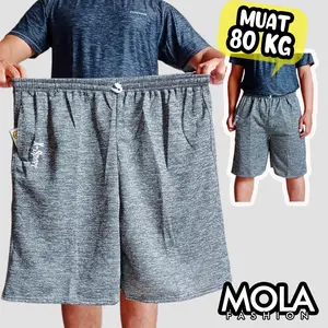 100 Rb dapat 5 Pcs Celana Pendek Kolor Pria Dewasa Celana Muat sampai 80 Kg Distro Murah Bahan Flace Terry Santai Polos abu fit Muda Panjang Shorts Tebal Kain Motif