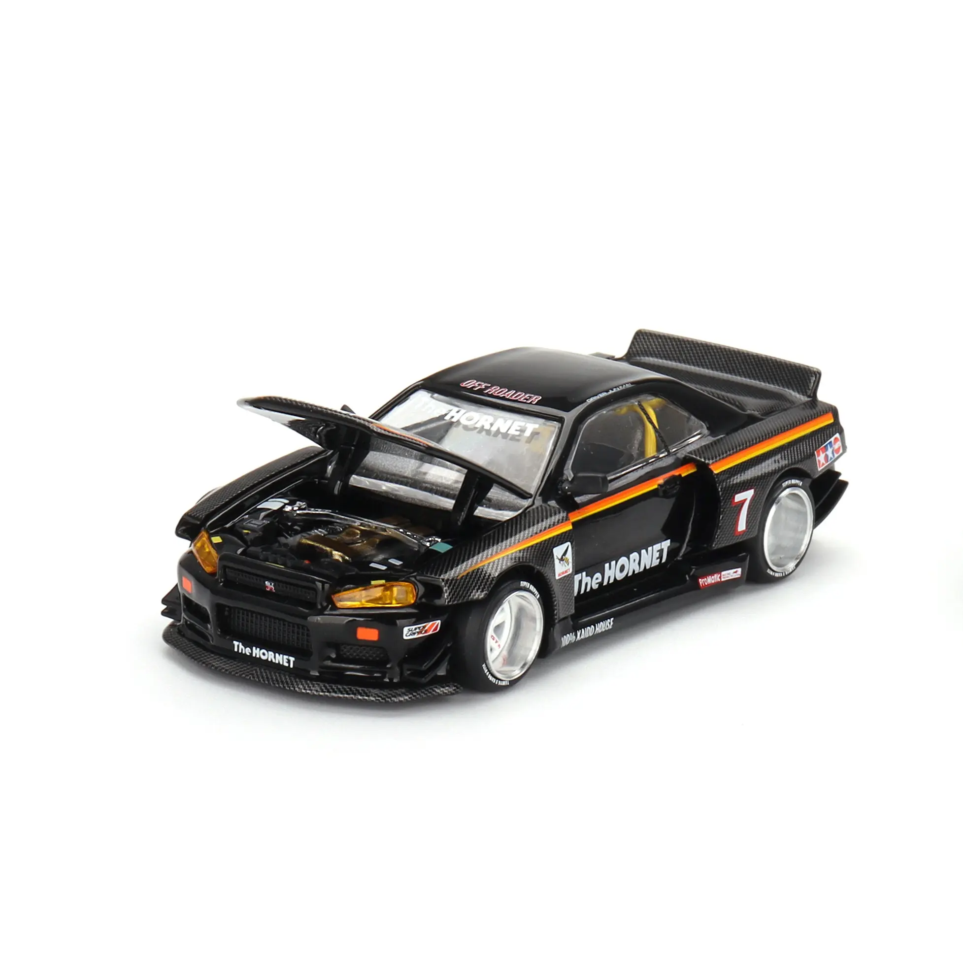 Mini GT Nissan Skyline GT-R (R34) Kaido The Hornet 093