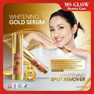Serum Whitening Gold Ms glow - Ms Glow Serum Whitening Gold 15ml Mencerahkan