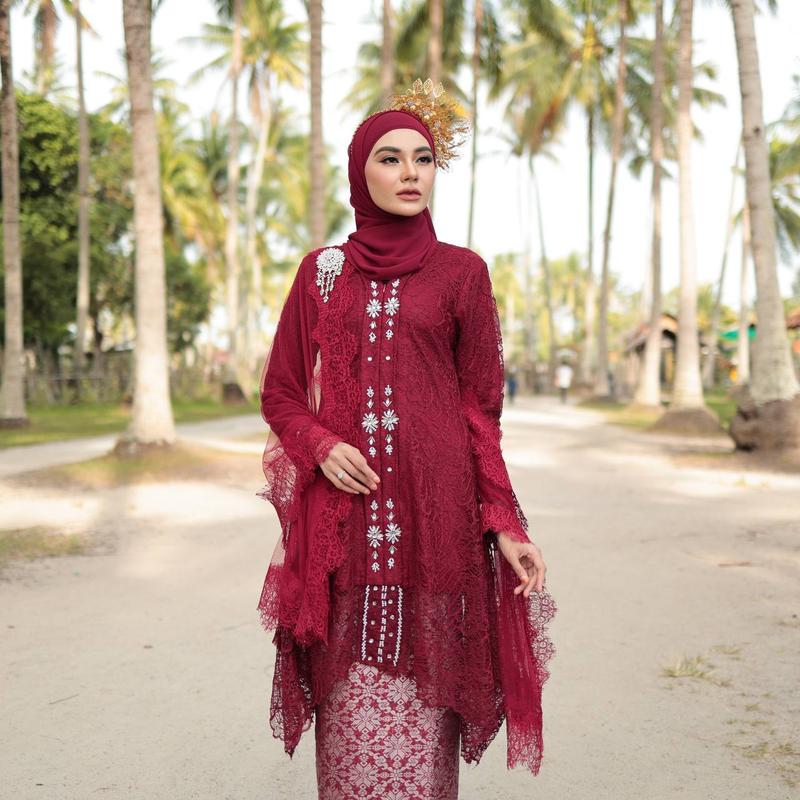 Kebaya Kartini Mom byfayyhq BAJU PREMIUM LACE FULL LINING MANIK ...
