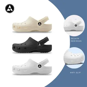 DertA' Sendal Selop Wanita Dewasa Terbaru 2025 Sandal Slop Cewek Casual Fashion Korea Eva Kekinian Size 30-45 Pria