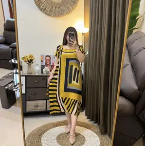 Daster Karet Kana Bahan Rayon Santung Bumil