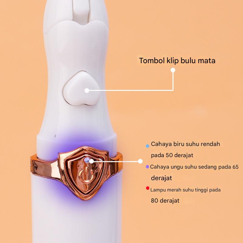 NIUMO  Electric Heated Eyelash Curler Long-lasting Shaping Quick Heating Natural Eyelash Curler 3 Gears Intelligent Temperature USB Charging Wireless