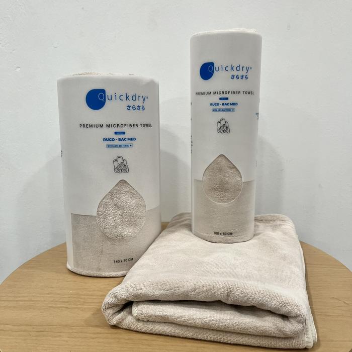 Gambar QUICKDRY Handuk Mandi Microfiber Packaging Mika - TRAVEL SIZE 100x50cm - Light Blue dari House of Julia Kota Administrasi Jakarta Utara 4 Tokopedia