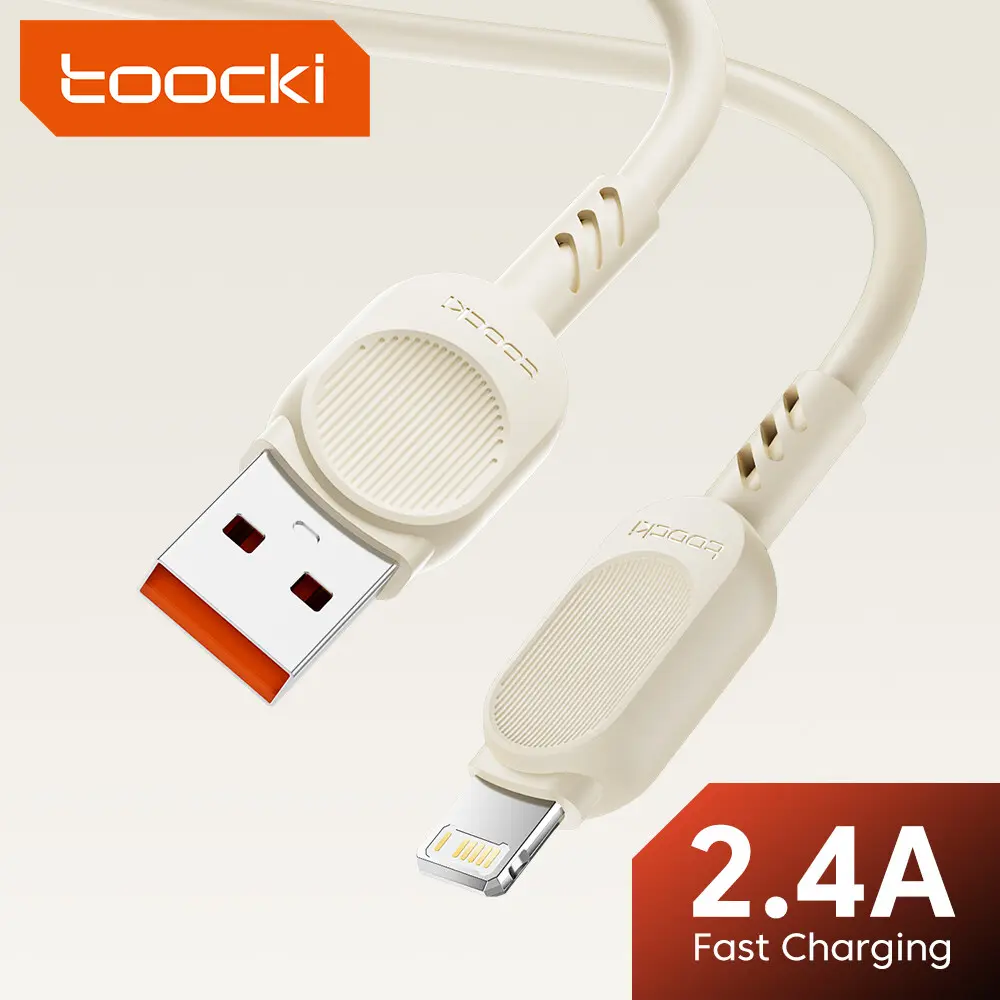 Toocki USB Cable for iPhone 14 13 12 11 Pro Max XS 8 7 6s Plus Fast Phone Charging Data Cord Wire For iPhone Charger Lightning Cable