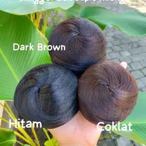 Sanggul jepit keong / sanggul sirkam hairbun | sanggul bulat jepit