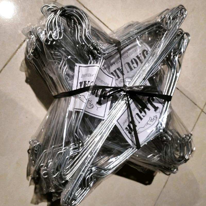 hanger baju galvanis anti karat kualitas premium 4
