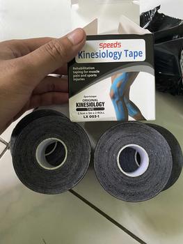 Product Review of SPEEDS Kinesio Tape 5 Meter Kinesiology Sport Tapping Plester Semua Jenis Olahraga Taping Pemain Bola Taping Lutut Perekat Olahraga 003-1 from M**q 1