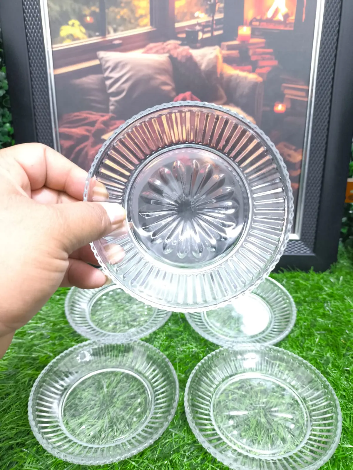[ 6 Pcs ] Tatakan Gelas kopi Alas Gelas Kopi Teteye Lepek gelas