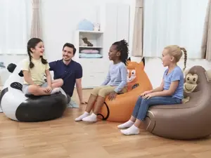 Bestway 75116 Sofa Angin Anak Tiup Cozy Critters Air Chair