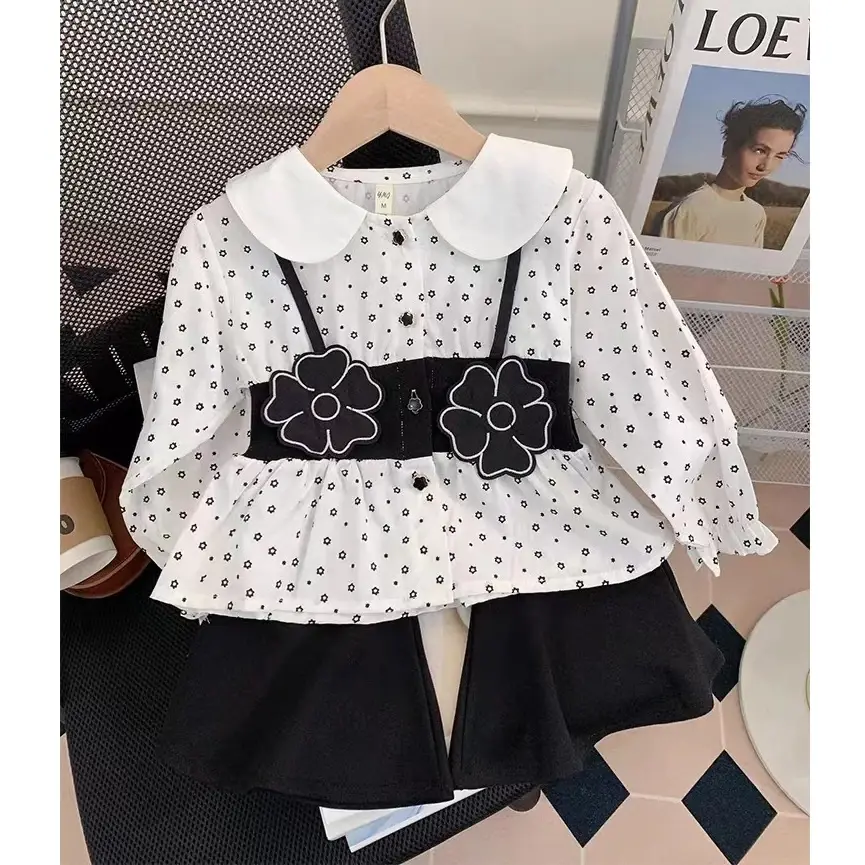 Candytown Baju Setelan Anak Perempuan Style Korea Kekinian im Berkualitas 3-8 tahun Motif Set Luna Ebv