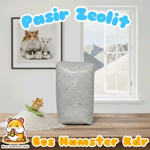 Best Seller Pasir Zeolit 1kg Halus No 1 | By Bos Hamster Kdr Bisa di Cuci