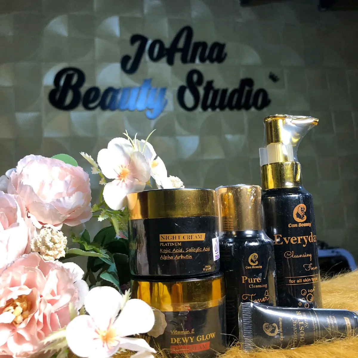CAN BEAUTY PAKET ECER BPOM Cleanser Wajah Facial Hitam Perawatan Mencerahkan