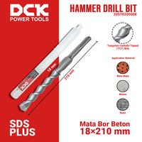 Gambar DCK Hammer Drill Bit (SDS-plus) / Mata Bor Beton 6, 8, 10, 12, 14, 16, 18, 20, 22, 25 mm dari DCK Power Tools Indonesia Kota Administrasi Jakarta Barat 3 Tokopedia