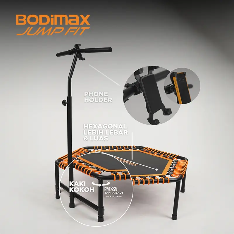 Bodimax Jumpfit / Trampoline / Trampolin dewasa /Alat  Olahraga 6