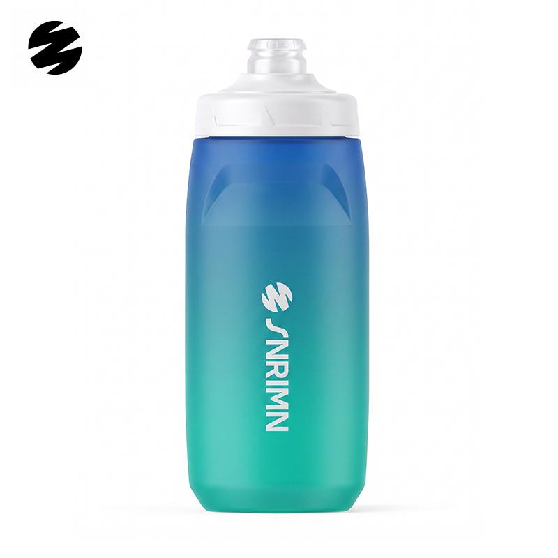 Bình nước SUNRIMOON bằng thủy tinh đại dương, 620 ml, bình nước di động, phù hợp cho việc đạp xe, thiết kế đẹp mắt, màu sắc rực rỡ