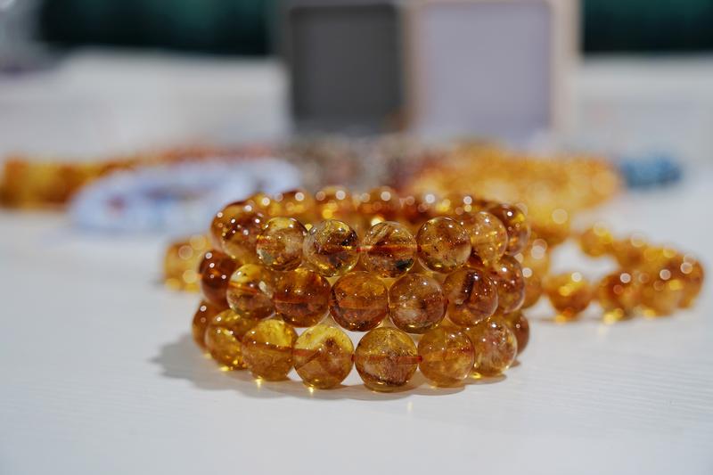 Product Introduction of Natural Citrine quartz bracelets 1