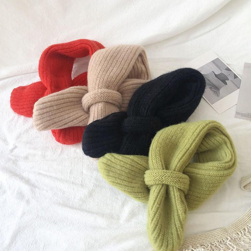 Product Introduction of Soft Knitted Kids Scarf Winter Warm Infant Toddler Neck Warm Girl Boy Scarves 4