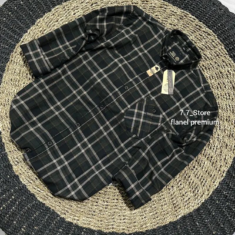 Kemeja jumbo Lengan Panjang/XXL-XXXL-XXXXL/Kemeja Distro Terbaru Motif Best seller Terlaris bisa COD 4