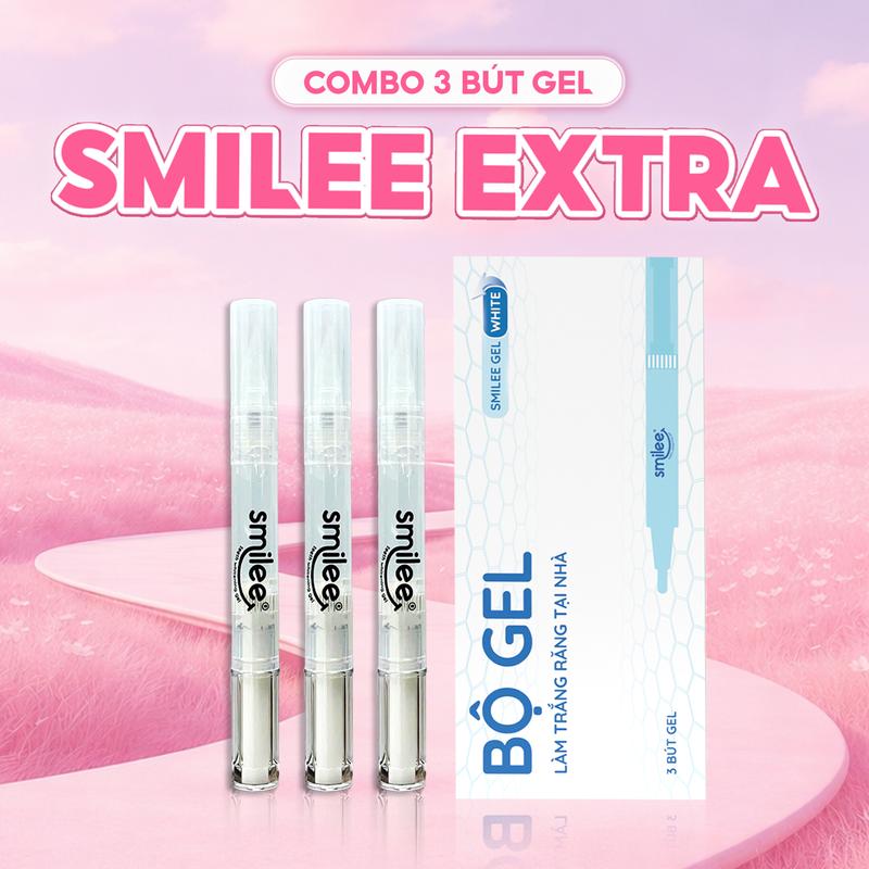  Hộp 3 bút gel hỗ trợ làm trắng răng dành cho Smilee Extra White  LINK KHUYẾN MẠI  