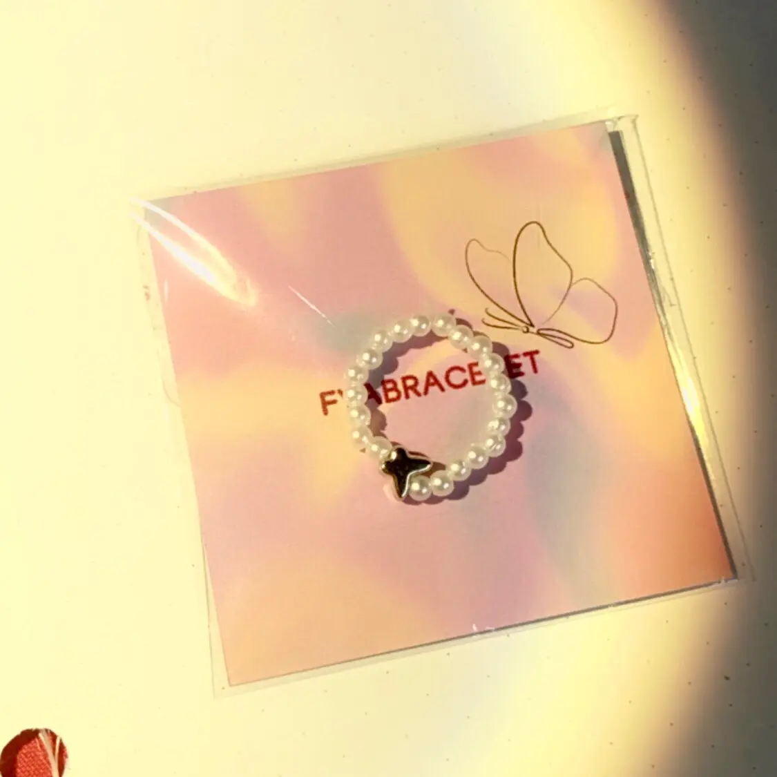 FYABRACELET / Cincin Manik manik Lucu Aesthetic Murah Perhiasan