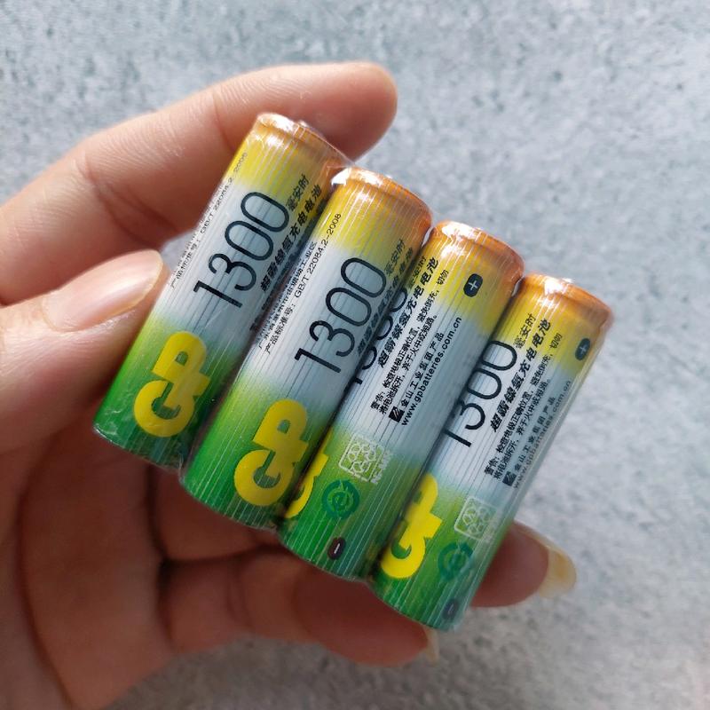 1Pcs Baterai Charger Rechargeable AA GP 1300mAh Battrey A2 Cas Isi Ulang Batre 0