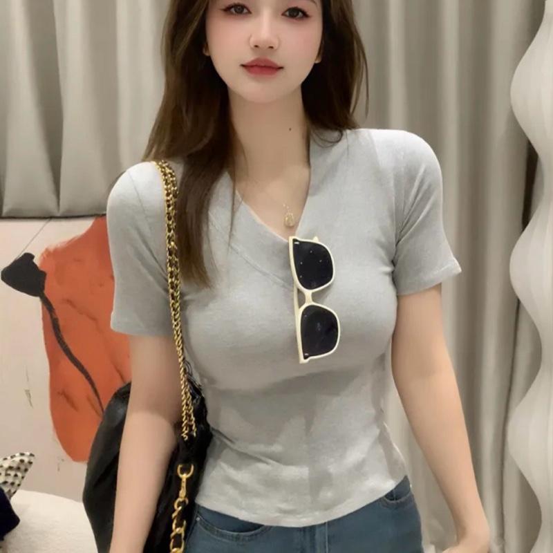 [A-70]< MẪU MỚI MỞ BÁN CHẤT TĂM COOTON SIÊU ĐẸP-> ÁO CỔ TIM THẮT EO BẢN CỔ TO CÓ ĐƯỜNG THẮT EO  dáng baby tee mặc đi làm đi chơi sang chản