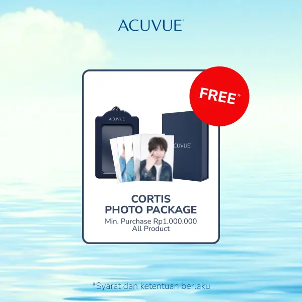 [Free Gift] Acuvue CORTIS Photo Package Tidak di Jual