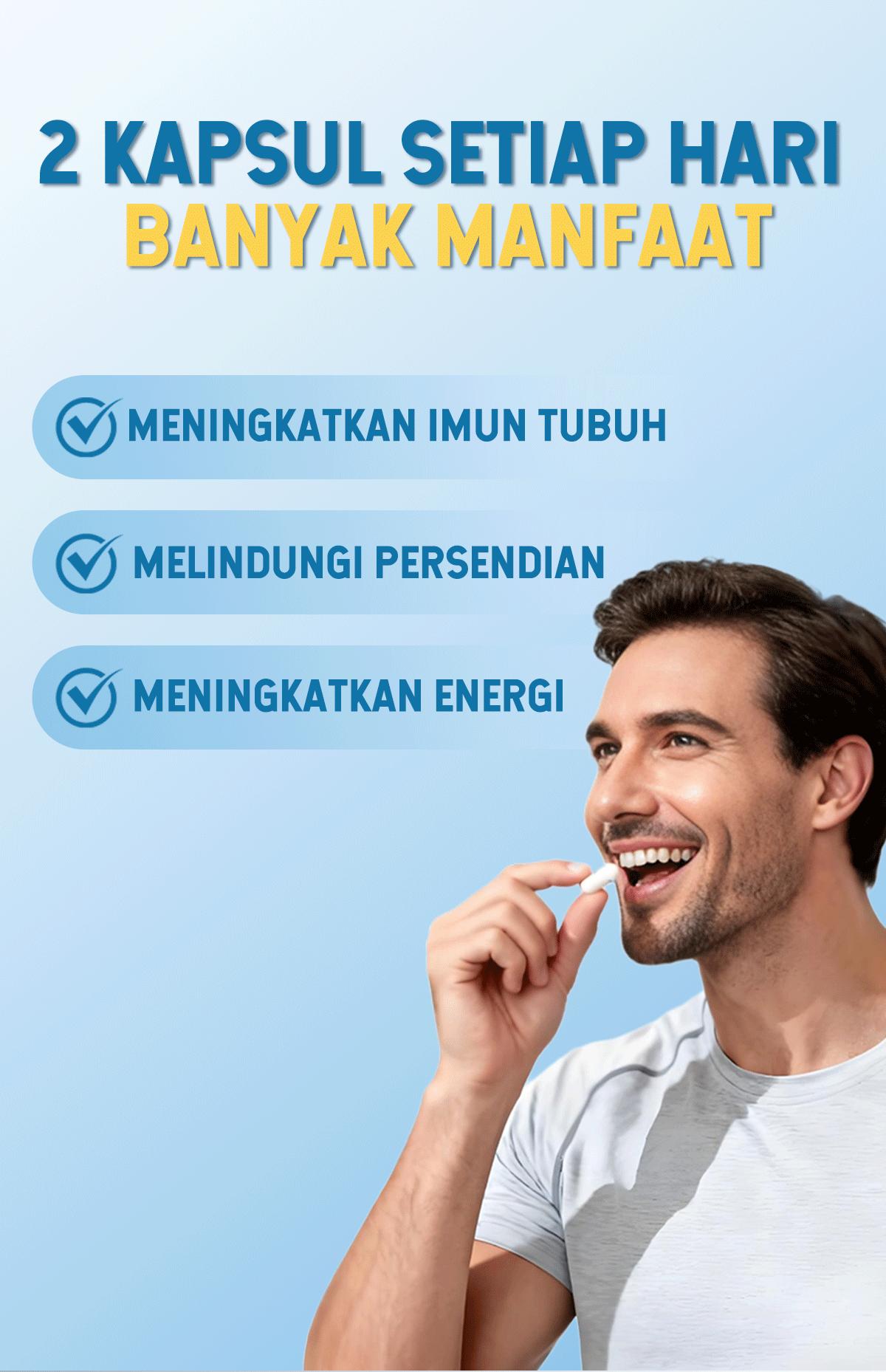 FLEXGO Sea Moss，Black Diamond Oil & Ashwagandha Capsules – Suplemen All-in-One untuk Energi，Tingkatkan Energi, Tidur Nyenyak & Turunkan Kortisol – FDA & GMP