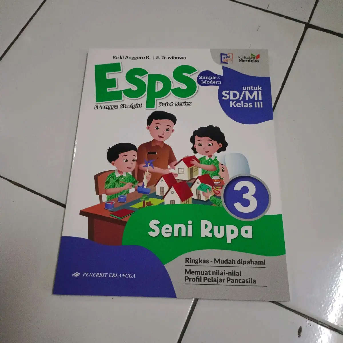 ESPS Seni Rupa KurMer SD/MI KLS III Erlangga