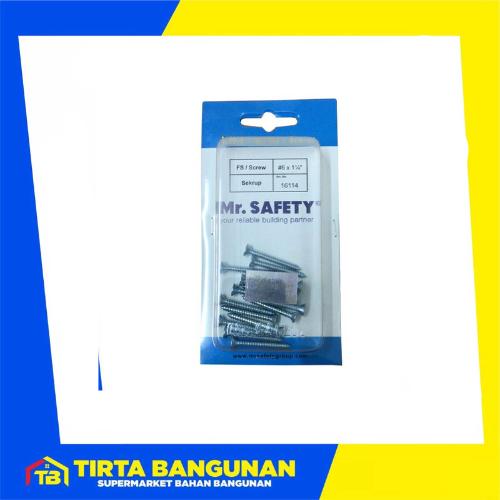 Gambar MR SAFETY 16114 6 X 11/4" SEKRUP/ SKRUP dari Tirta Bangunan Kota Depok Tokopedia