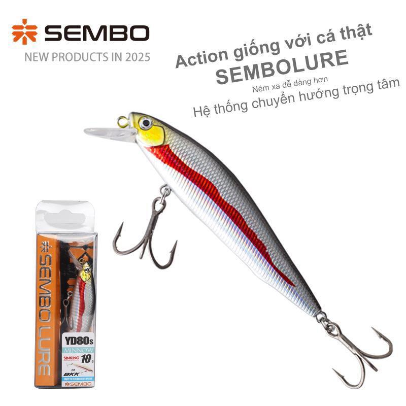SEMBOLURE mồi cá giả câu chẽm Minow , ném xa, mồi giả câu cá, fishing