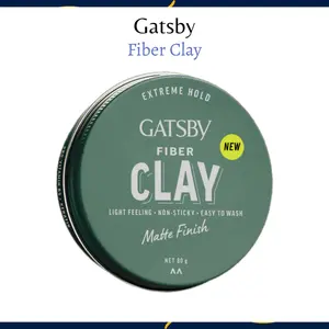 Gatsby Hair Styling Fiber Clay 80g