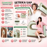 Gambar [Official Original] Samono SW-GSG170 GARMENT STEAMER Listrik Tangki Besar 3 Tingkat Uap 3 in 1 SW-GSG170 - Original Garansi 1 Tahun menghaluskan baju dengan uap -  Setrika Upa dari SAMONO PERSONAL CARE Kab. Tangerang 3 Tokopedia