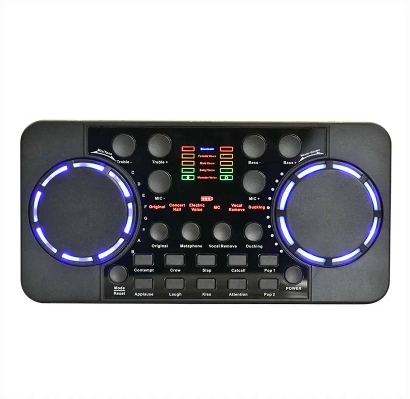 V300 PRO Sound Card 10 Sound Effects Bluetooth-compatible Noise Reduction o mixers Headset Mic Voice Control for Phone PC