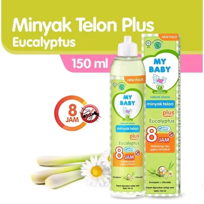 My Baby Minyak Telon Plus Eucalyptus 150 ml