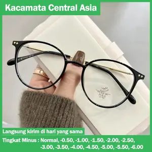 Kacamata Minus Fashion Korea Retro Anti Blue Light anti Radiasi Model Cat Eye Kacamata Baca Minus cateye zhijing-01