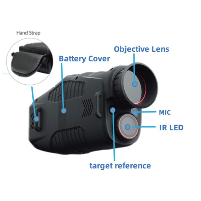 Teropong Digital Monokular Outdoor Night Vision 5x Zoom 1080P - Aotuo R11 3