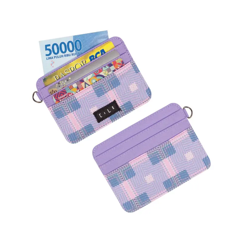 Dompet Kartu Tipis Slim Wallet Simple Wallet Pria Wanita - Dsw013L 1