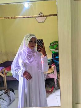 Product Review of Anum Premium Series Shafira Set Abaya Matt.Ceruty Armany Cocok untuk Kondangan dan Syar'i - Muslim Gamis Lembut Mewah Outer Mutiara from k**l 1