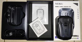 Product Review of NEIKU NK50 FAN COOLER SEMICONDUCTOR PELTIER WITH BATTERY 1500MAH PORTABLE RECHARGEABLE PHONE COOER Kipas Angin from S**f 0