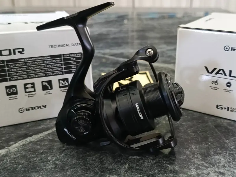Reel Spinning Iroly Valor Power Handle 5