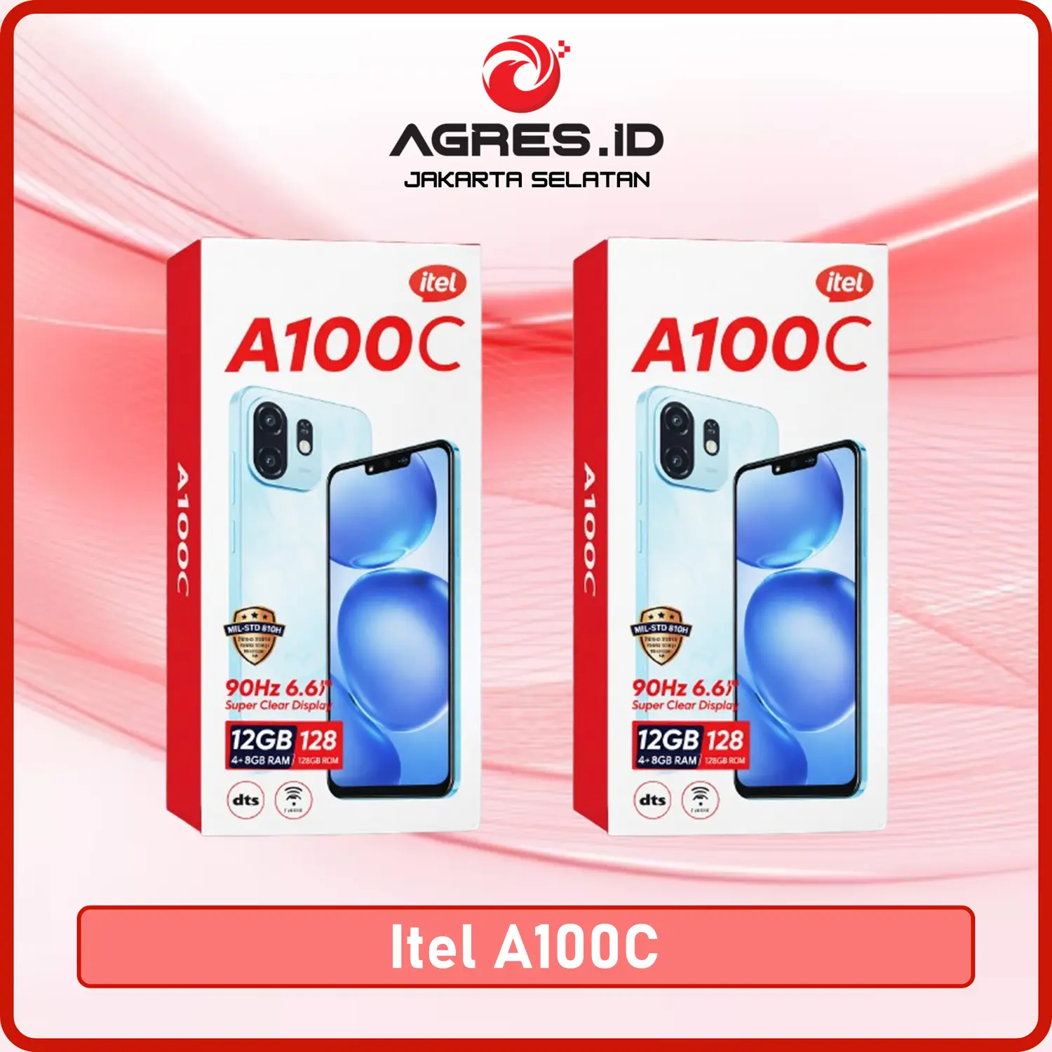 [SPECIAL CREATOR]  ITEL A100Cs 4GB 64GB/A100CS 3GB 64GB RESMI BNIB - NO REPACK Layar Smartphone