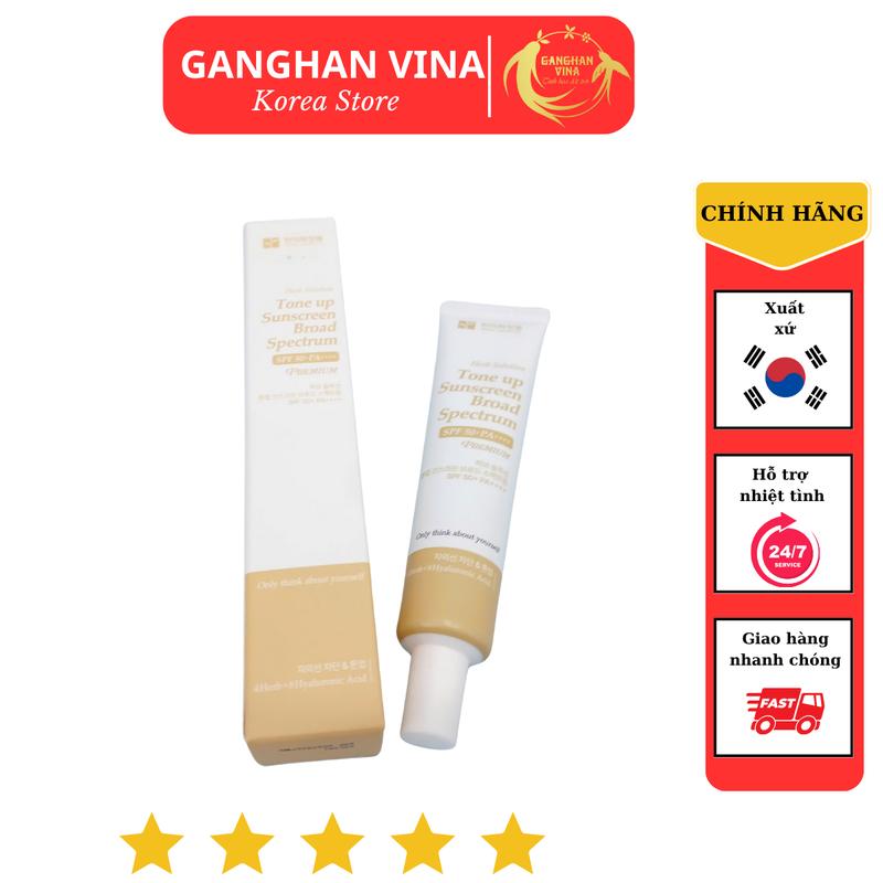 Kem Chống Nắng Nâng Tone Thảo Dược Hanmi - Tone Up Suncreen Broad Spectrum Chăm Sóc Da Làm Đẹp Da