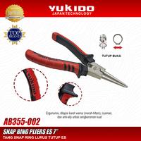 Gambar YUKIDO Tang Snap Ring Lurus Buka 7 Inch AB355-002 - Snap Ring Pliers ES Professional Heavy Duty dari PT. YUKIDO POWER TEKNIK Kab. Tangerang 1 Tokopedia