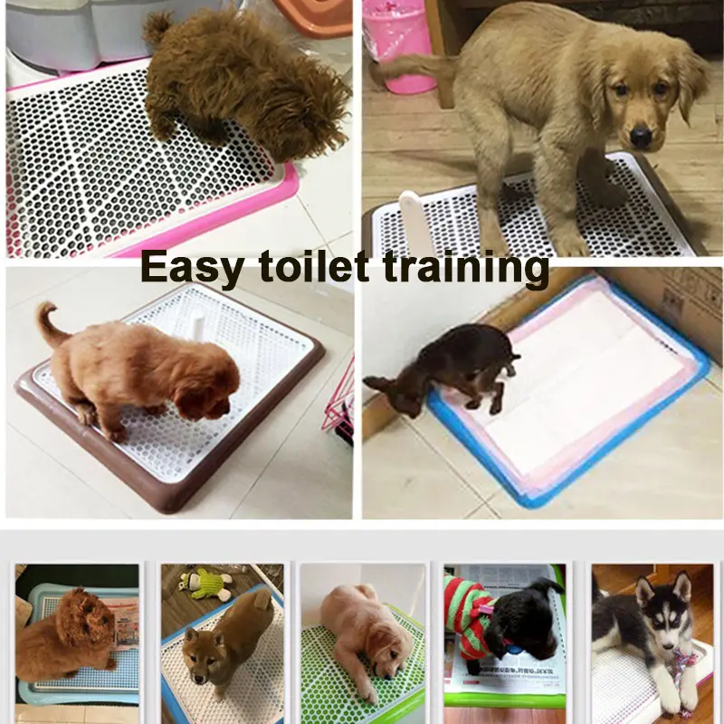 Dog Toilet Anjing Toilet Tempat Pipis Anjing Hewan Poop Training Pad Tray 49*36cm 2