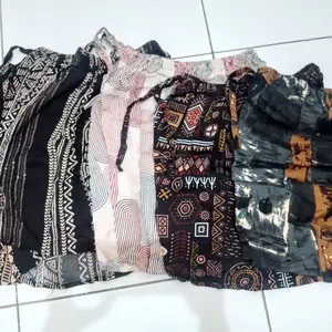 ISI 3 5 10 PECS  | MOTIF VIRAL shortpants rayon premium Pendek Motif Wanita Santai Nyaman Tidur Shorts celana